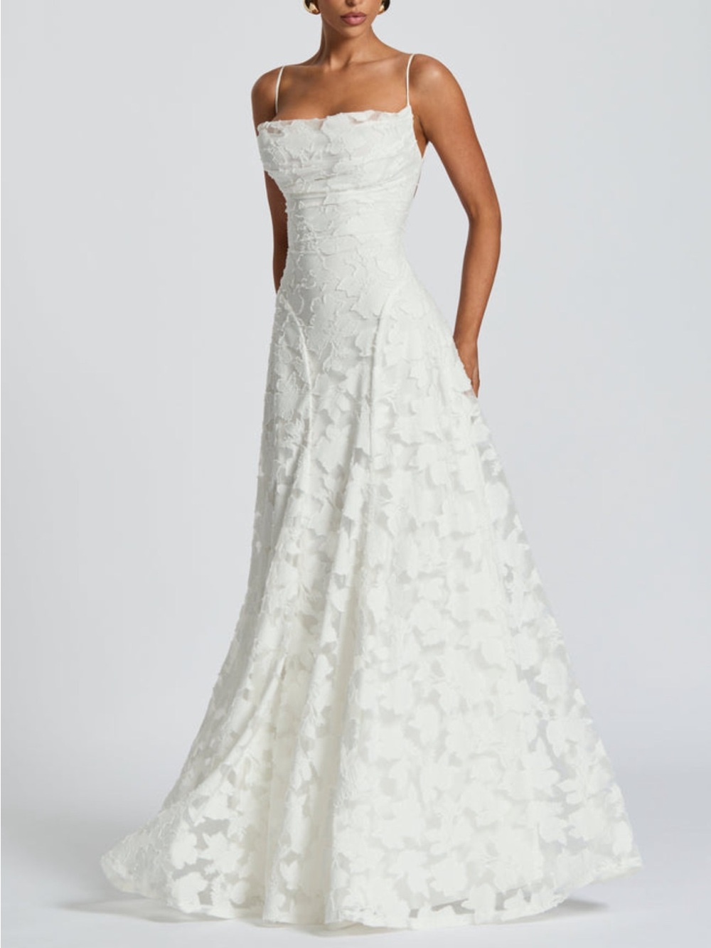 White Lace Maxi Dress